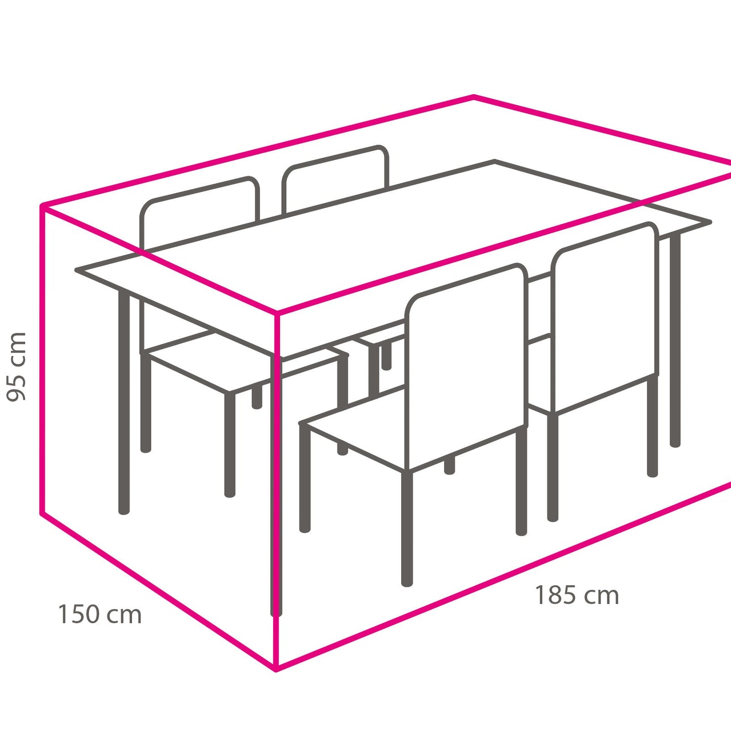 HOUSSE DE PROTECTION POUR SALON REPAS