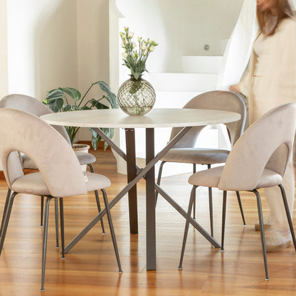 CHAISES EN VELOURS MARGOT