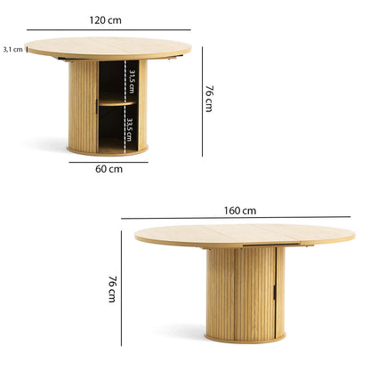 TABLE EXTENSIBLE ASCANIO
