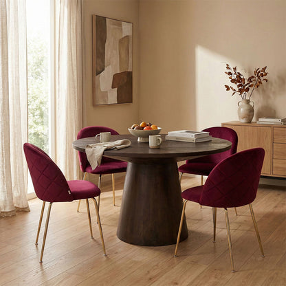 CHAISES SARA EN VELOURS