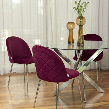 CHAISES SARA EN VELOURS