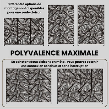 PARAVENT EXTÉRIEUR EN ACIER