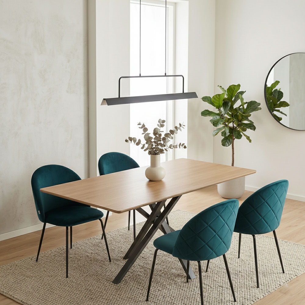 CHAISES SARA EN VELOURS